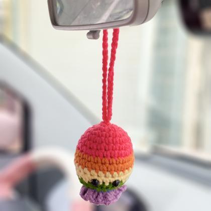 Crochet Handmade Wool Car Accessories Knitted..
