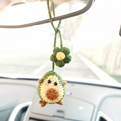 Handmade Avocado Flower Hanging Ornament, Car..
