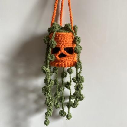 Spooky Crochet Halloween Crochet Succulents Car..