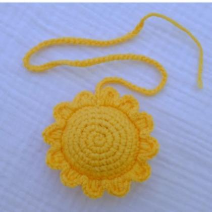 Hand-woven Key Chain With Cute Knitted Pendant For..