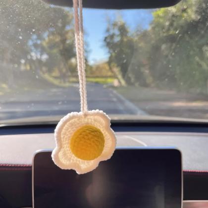 Handmade Car Hanging , Car Accessories, Knitted..