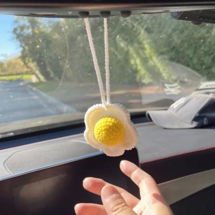 Handmade Car Hanging , Car Accessories, Knitted..