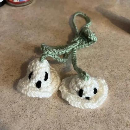 Halloween Car Pendant Handmade Crochet Knitted..