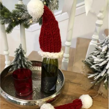 Wine Glass Hats Card, Champagne, Red Wine Hat,..