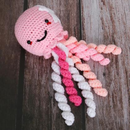 Cute Crochet Octopus Toy For Preemie, Amigurumi..