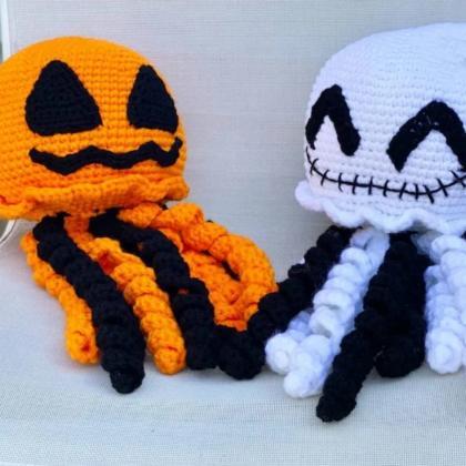 Cute Crochet Octopus Toy For Preemie, Amigurumi..