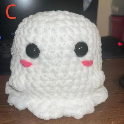 Creative Ghost Doll Ornament, Cute Ghost Crochet..
