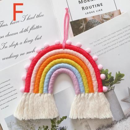 Nordic Style Rainbow Wall Hanging Decoration For..