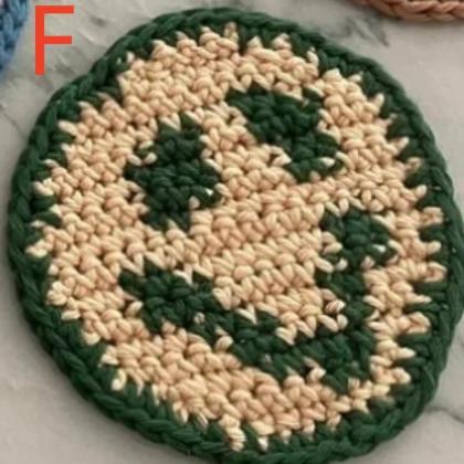 Anti Scalding Cup Mat With Cotton Rope, Woven..