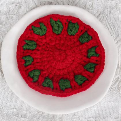 Cute Christmas Coasters Snowflake Placemat..