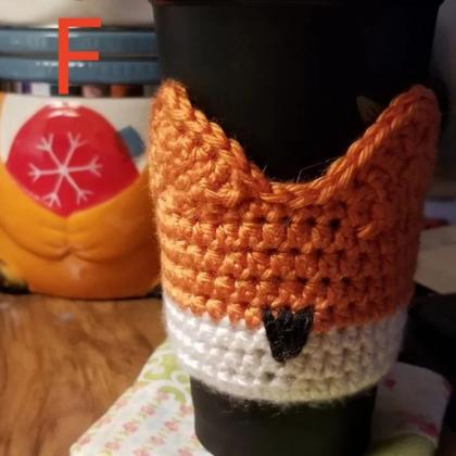 Handmade Water Cup Cover, Crochet Material Bag,..
