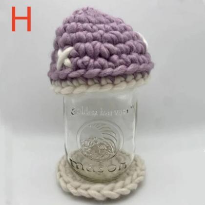 Knitted Coaster Set For Home Decoration Handmade..
