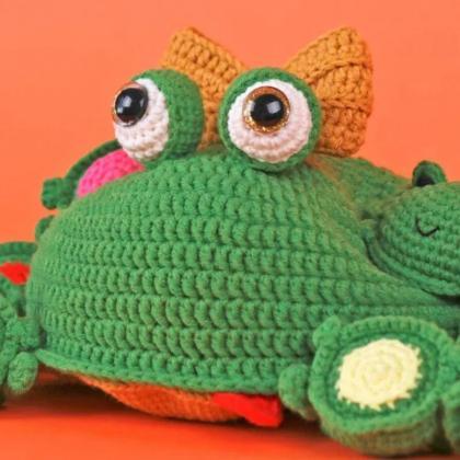 Frog Ladybird Crochet Memory Game Memory Matching..