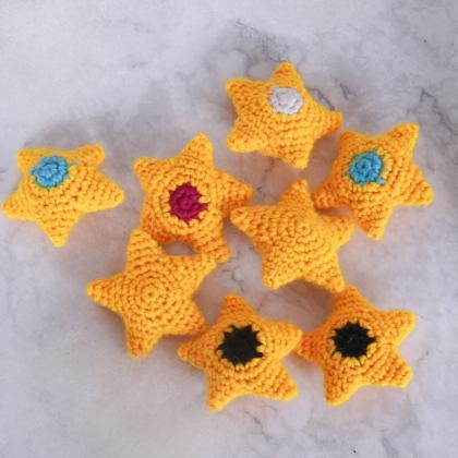 Crochet Memory Game With Sunflower For Mom And..