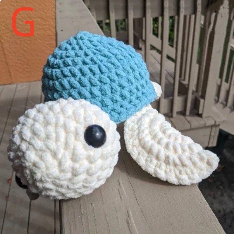 Diy Handmade Crochet Doll For Beginners, Funny Turtle Sewing Material Package, Hand Knitting For Kids And Adults, Crochet Lovers
