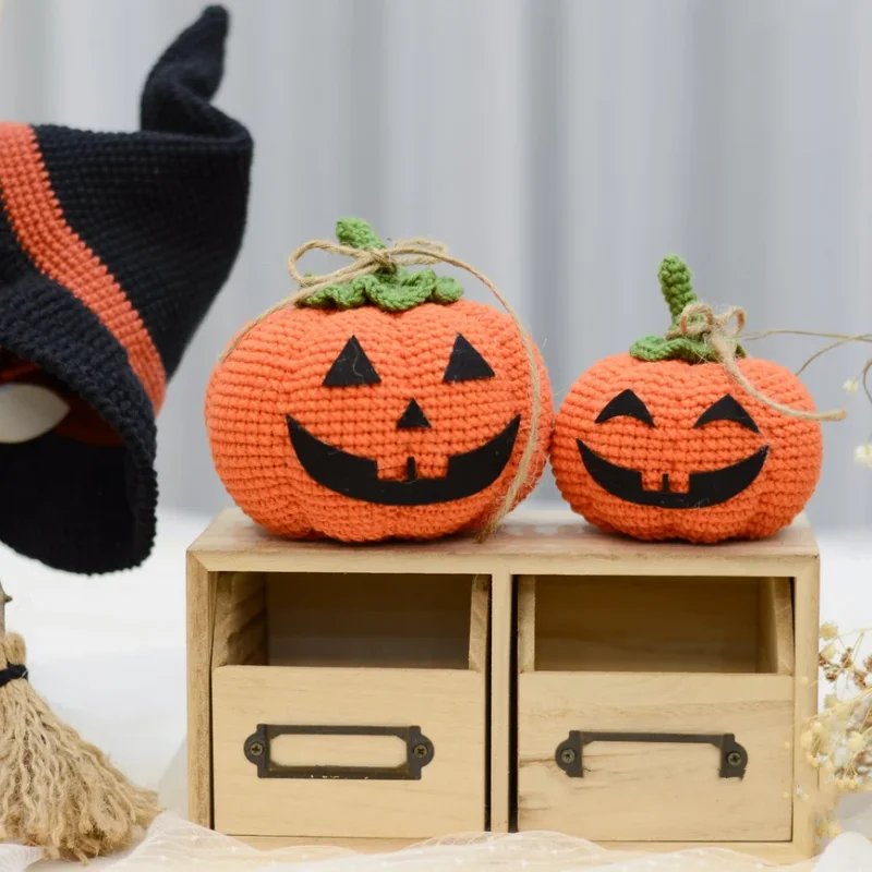 Smile Pumpkin Mummy Plush Toy Soft Cute Animals Figure Stuffed Doll, Home Decoration, Creative Gift, Halloween Holiday Ornaments