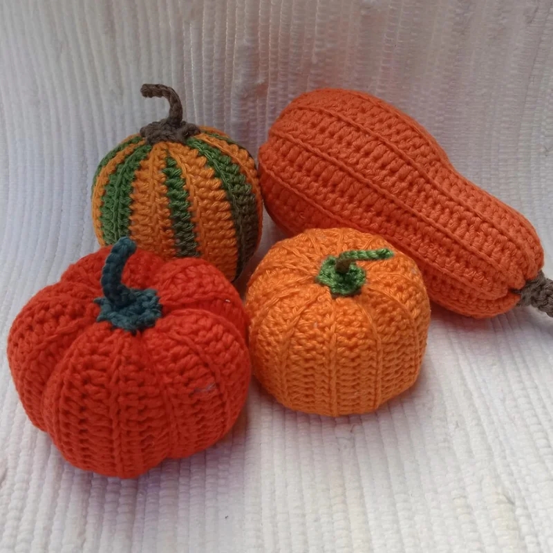 Halloween Pumpkin Decoration Supplies, Knitted Fabric, Desktop Window Ornaments, Festive Fall, Furniture Ornament