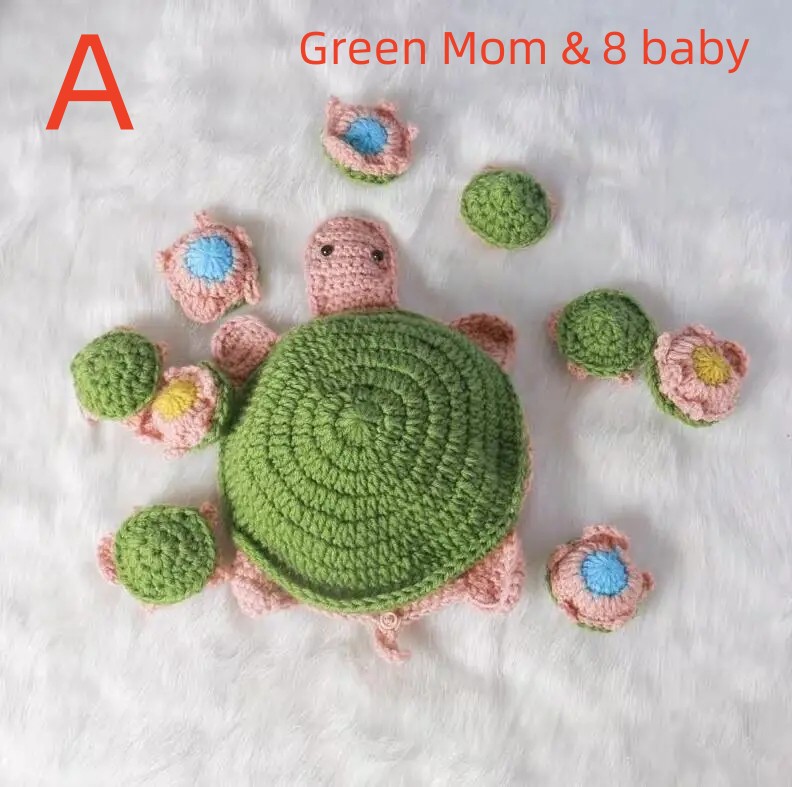 Crochet Memory Game For Mom And Baby, Memory Matching Game, Physical Item, The Original Turtle, Educational Toys