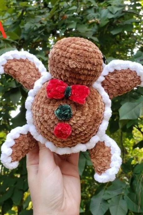 Crochet Turtle Halloween Home Decor, Do It Yourself, Christmas Gifts , Portable Plush Dolls For Home Decor, Kids Sewing Crafts