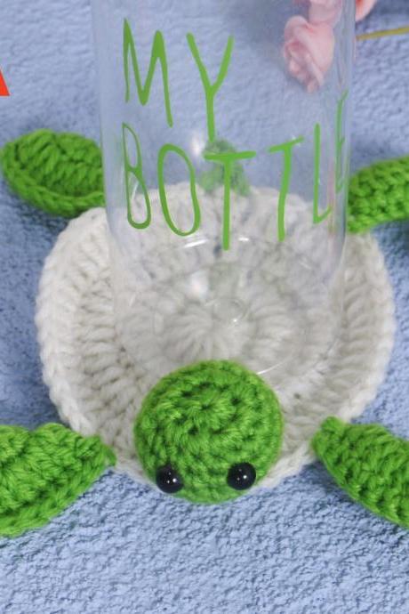 1pc Cute Turtle Hand Crocheted Coaster Turtle Coaster Potholder Hand Knitted Mug Coaster Halloween Party Plate Mat Teacup Mat