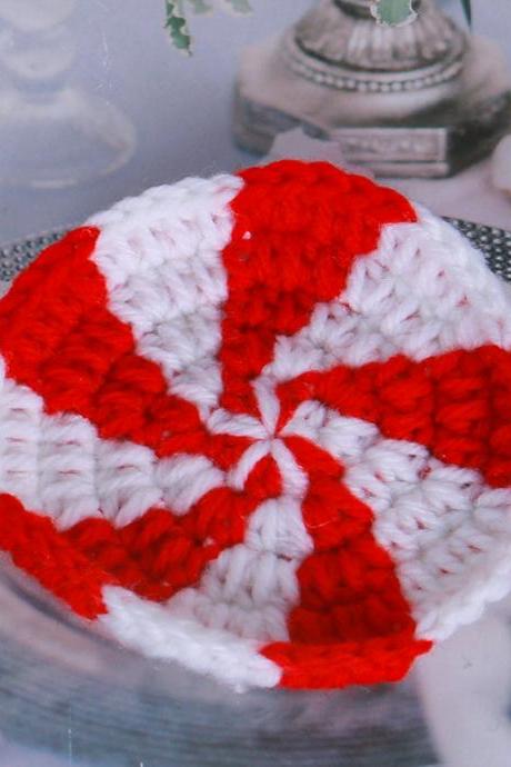 Colorful Round Cotton Table Place Mat Pad Cloth Crochet Placemat Cup Christmas Flower Tea Dish Coaster Doily Kitchen Decor