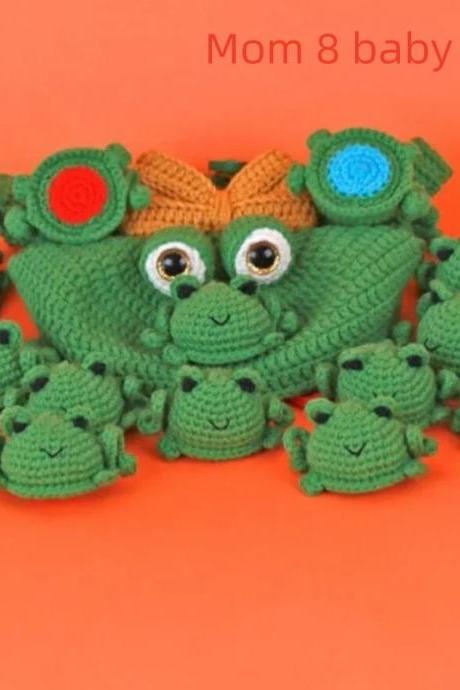 Frog Ladybird Crochet Memory Game Memory Matching Game Physical Item The Original Frog Mom And Baby Educational Toys
