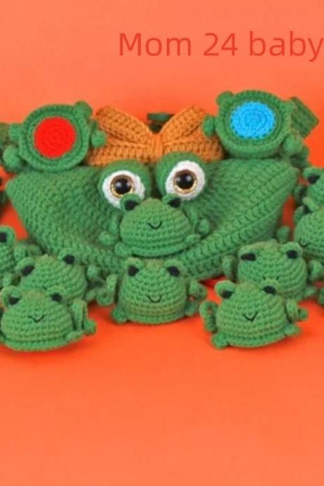 Frog Crochet Memory Game Memory Matching Game Physical Item The Original Frog Mom And Baby Educational Toys
